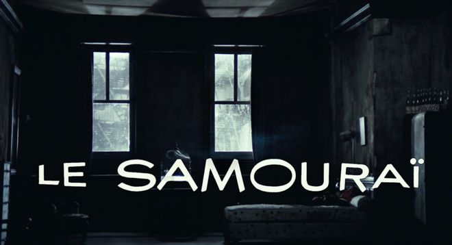 IMAGE: Le Samourai title card