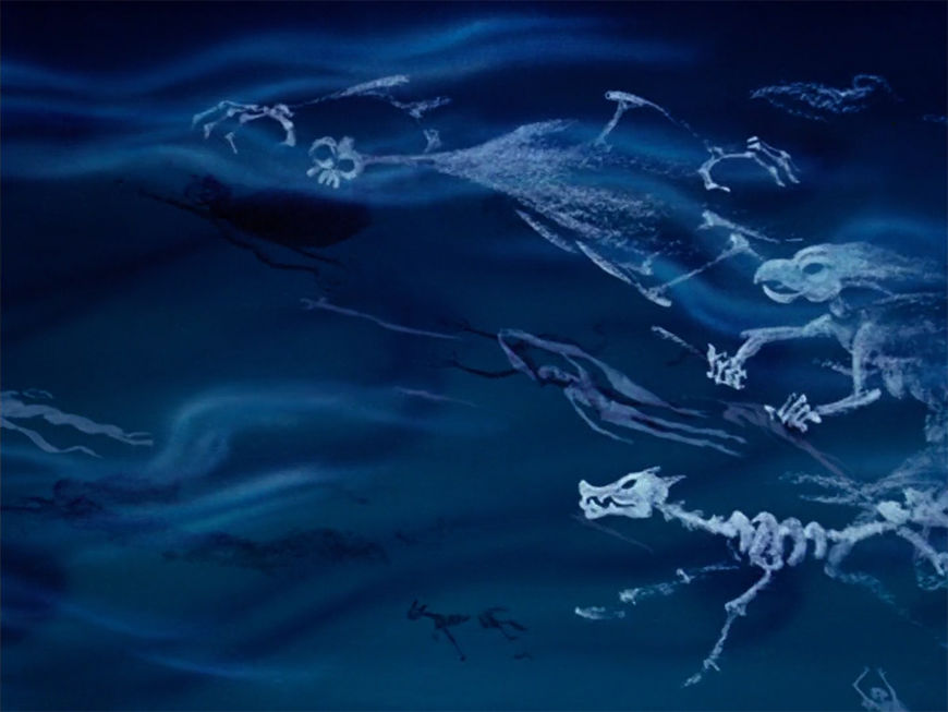 IMAGE: Fantasia still - 14 Ghosts riding in
