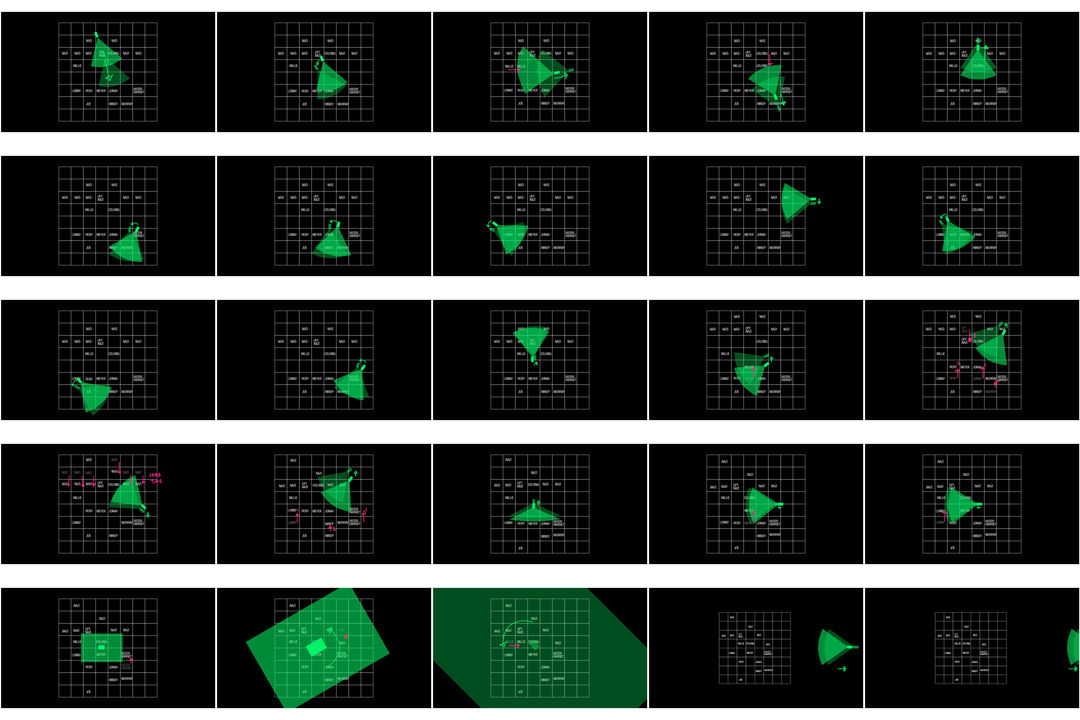 IMAGE: Shot map 5x5