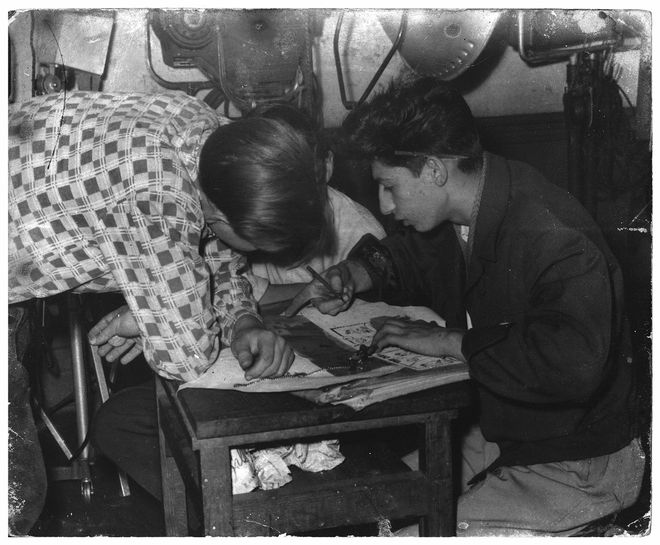 I: Pablo in high school, 1951
