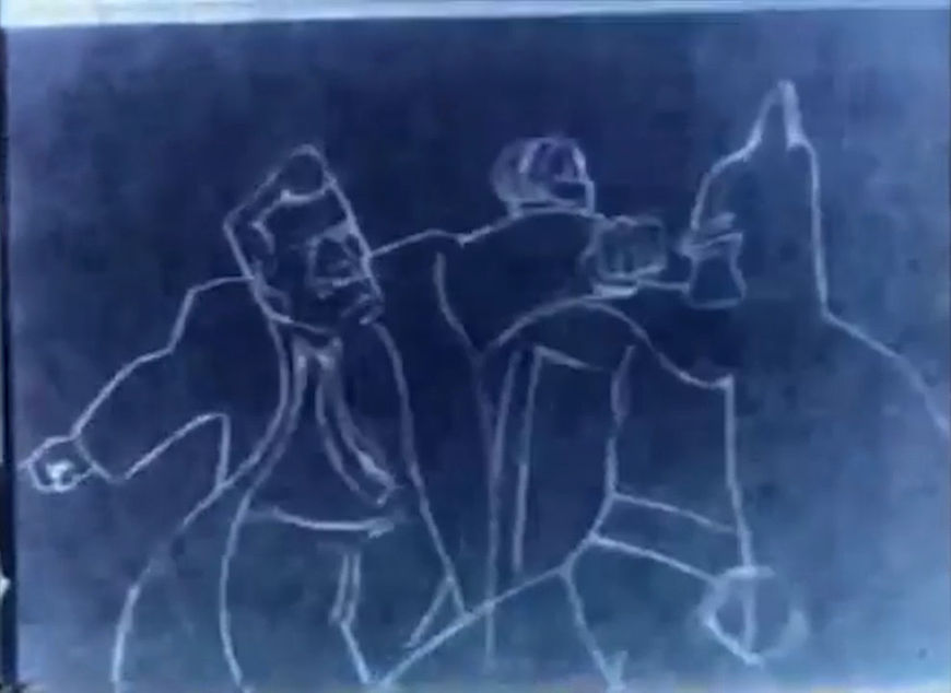 VIDEO: Short – Batman: The Animated Series (1992) Proof-of-Concept Pencil Test