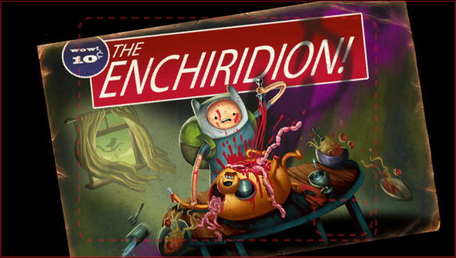 “The Enchiridion!” alternate title card