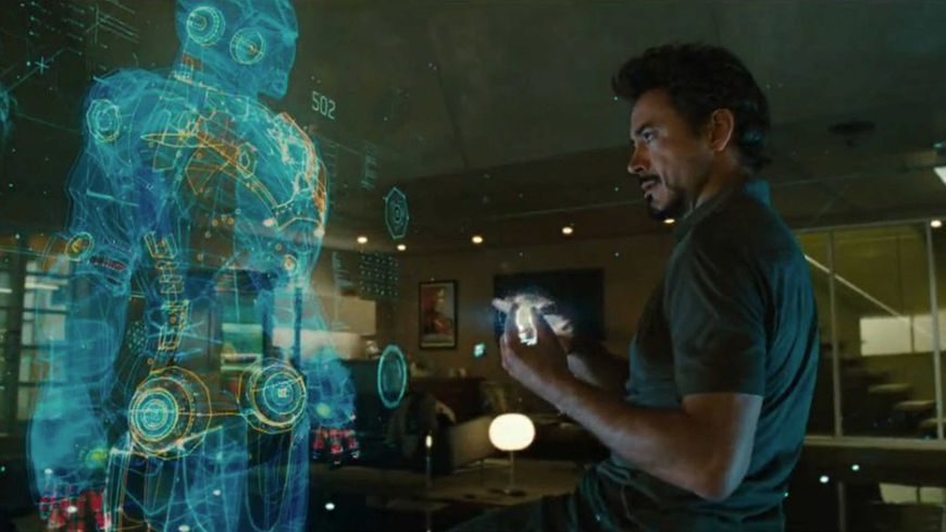 IMAGE: Still – Iron Man interface designed by Prologue