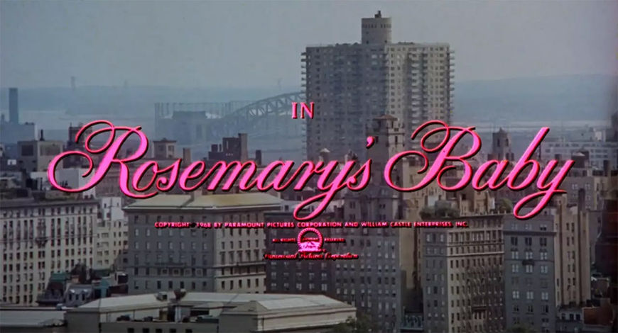 VIDEO: Title Sequence – Rosemary's Baby (1968)