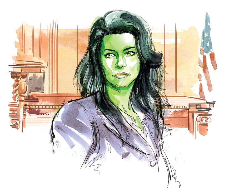 IMAGE: Illustration of She-Hulk