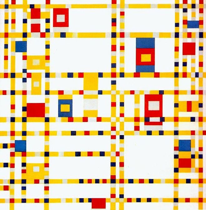 IMAGE: Mondrian's Broadway Boogie-Woogie