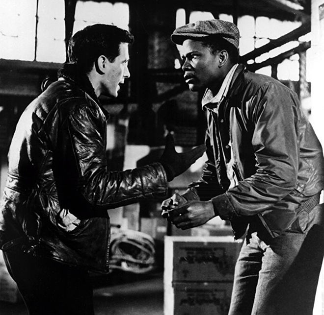 IMAGE: Edge of the City (1957) John Cassevetes and Sidney Poitier