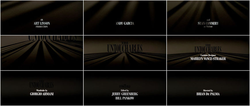 VIDEO: Title Sequence - The Untouchables