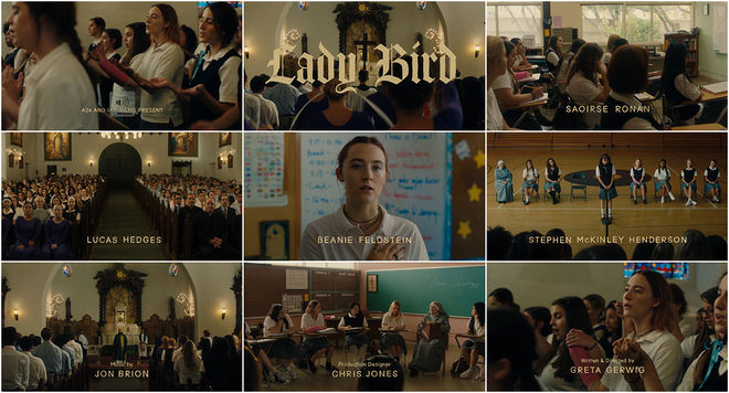 VIDEO: Title Sequence – Lady Bird (2017)