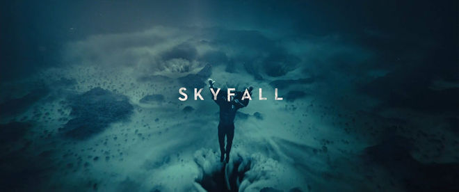 IMAGE: Skyfall title frame