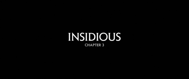 IMAGE: Insidious 3 end title card