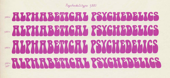 IMAGE: Typeface artefact - Psychedelitype 5882