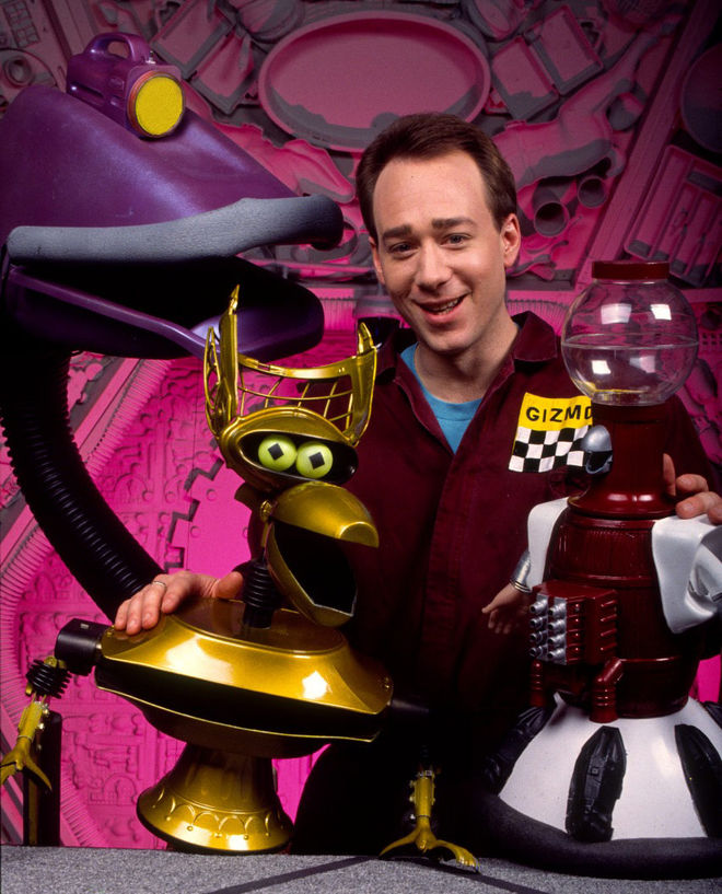 MST3K creator Joel Hodgson with the robots