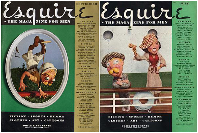 IMAGE: Esquire covers featuring Esky