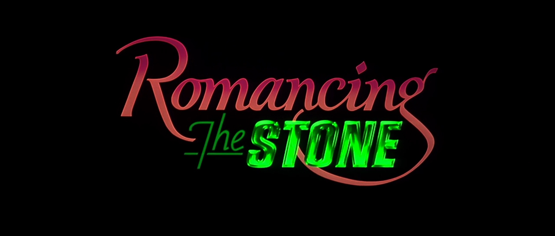 IMAGE: Romancing the Stone title card