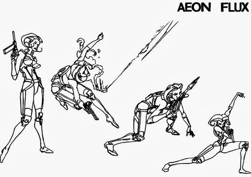 IMAGE: Aeon Flux Character Sketch 02