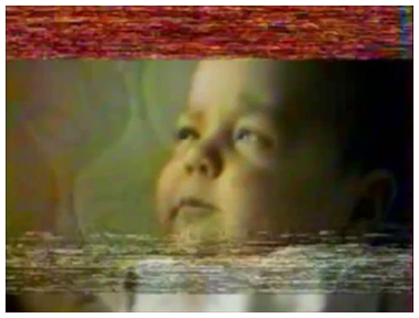 IMAGE: Weird Simpsons VHS Baby Shot