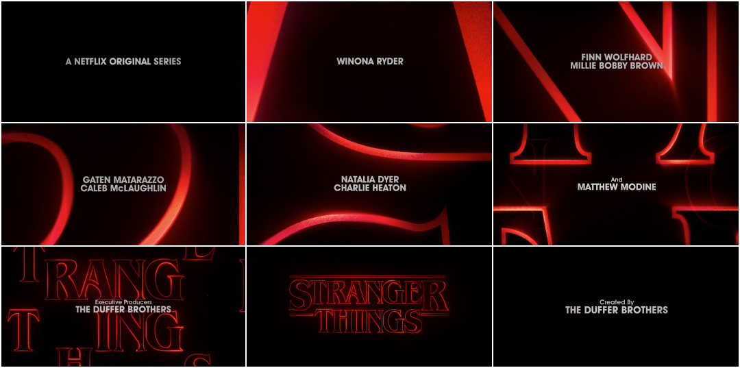 Image result for stranger things opening credits