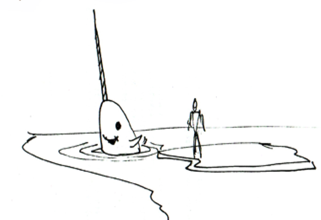 IMAGE: Sketch - quick narwhal doodle