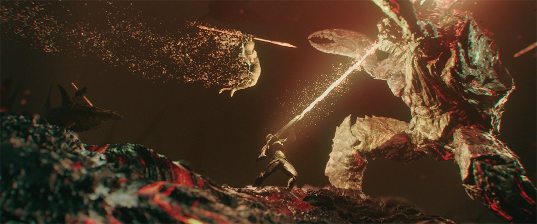 IMAGE: Still - 0011 Battle with spear jump